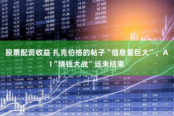 股票配资收益 扎克伯格的帖子“信息量巨大”，AI“烧钱大战”远未结束